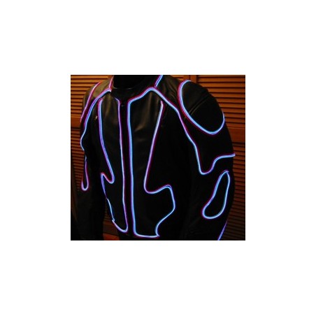 Neon tuning motorcycle jacket