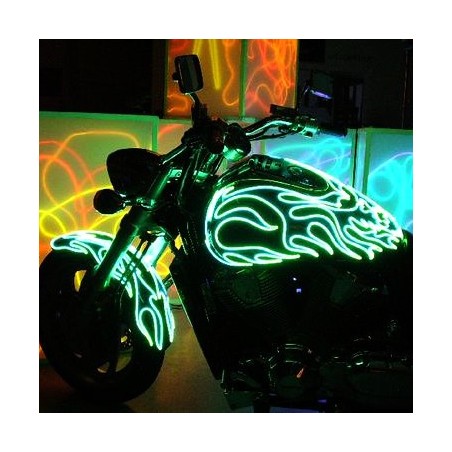 Neon Motorrad-Tuning Verkleidung