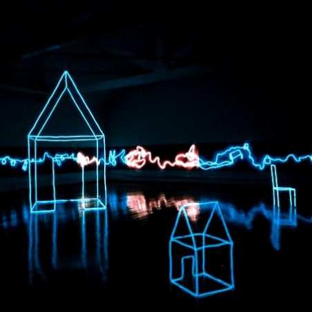 Museo flexiforme de neón