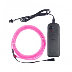Neon flexible déco fête rose - 2m