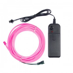 Neon flexible déco fête rose - 5m