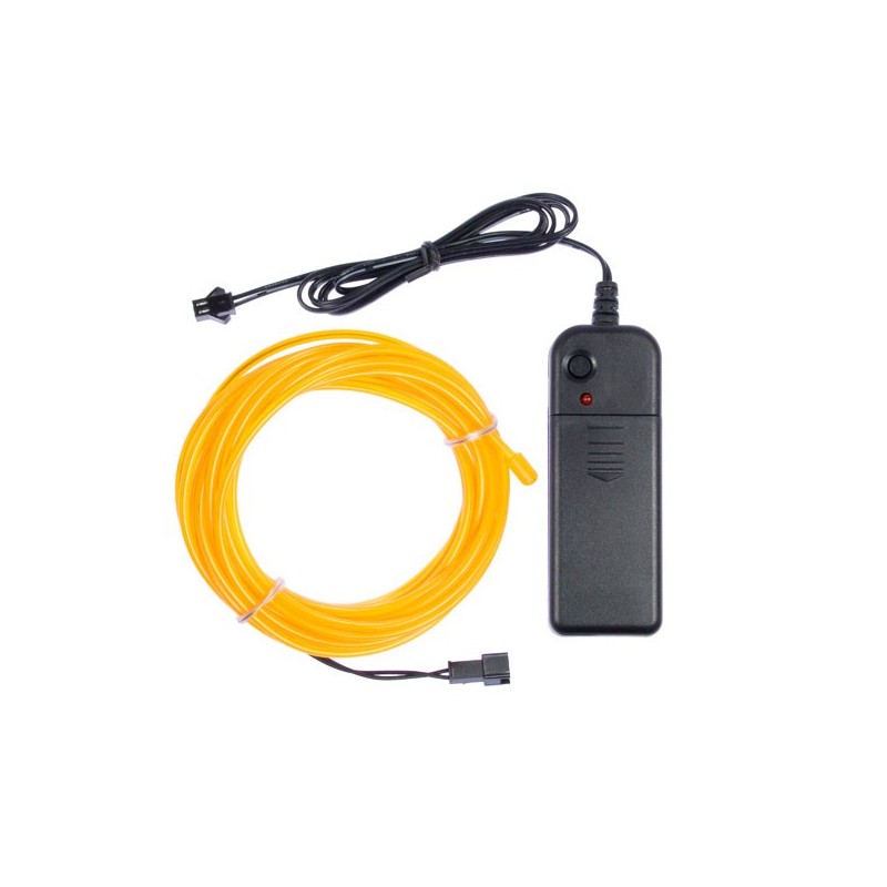 Neon flexible yellow party decoration - 5m