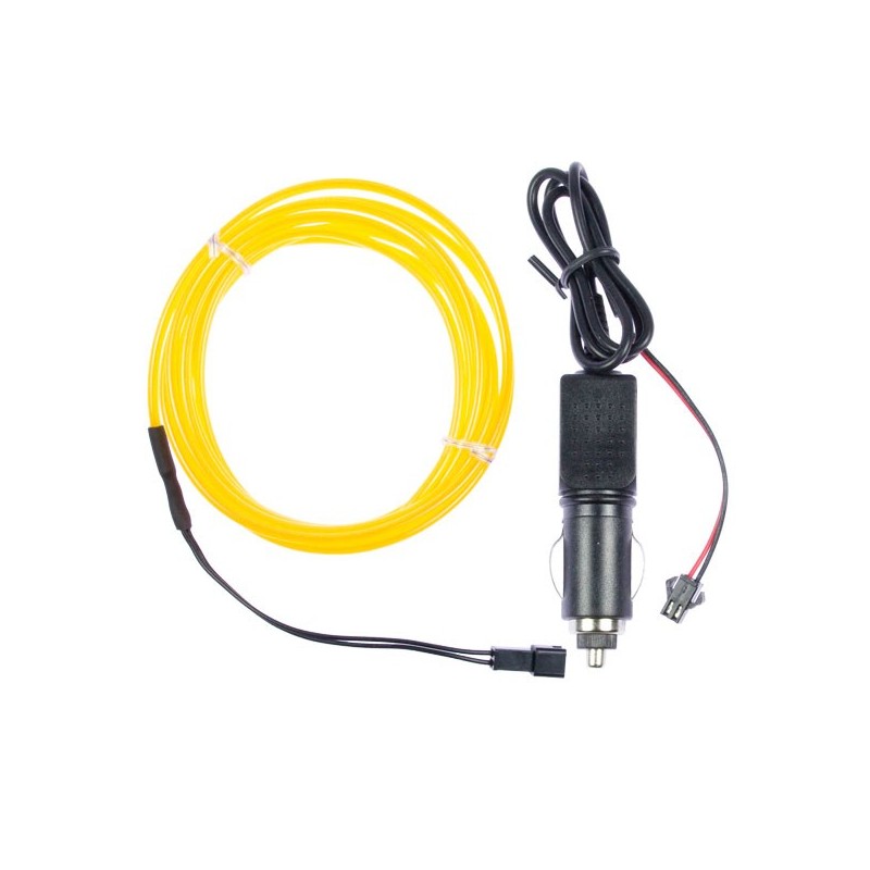Neonschlauch Autotuning gelb - 2m