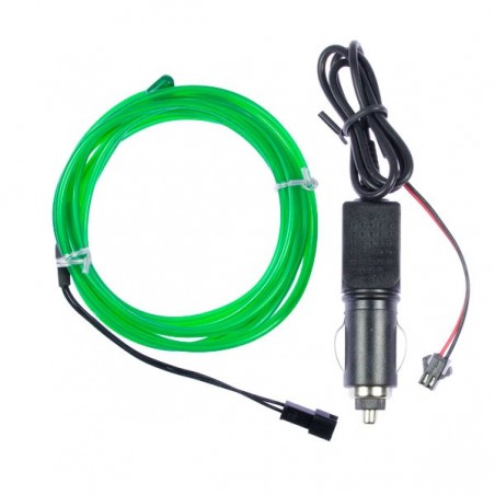 Neon-Schlauch Autotuning grün - 2m