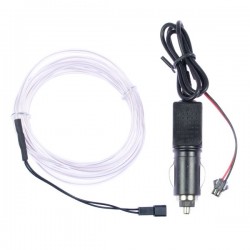 Neon flexible car tuning white - 2m