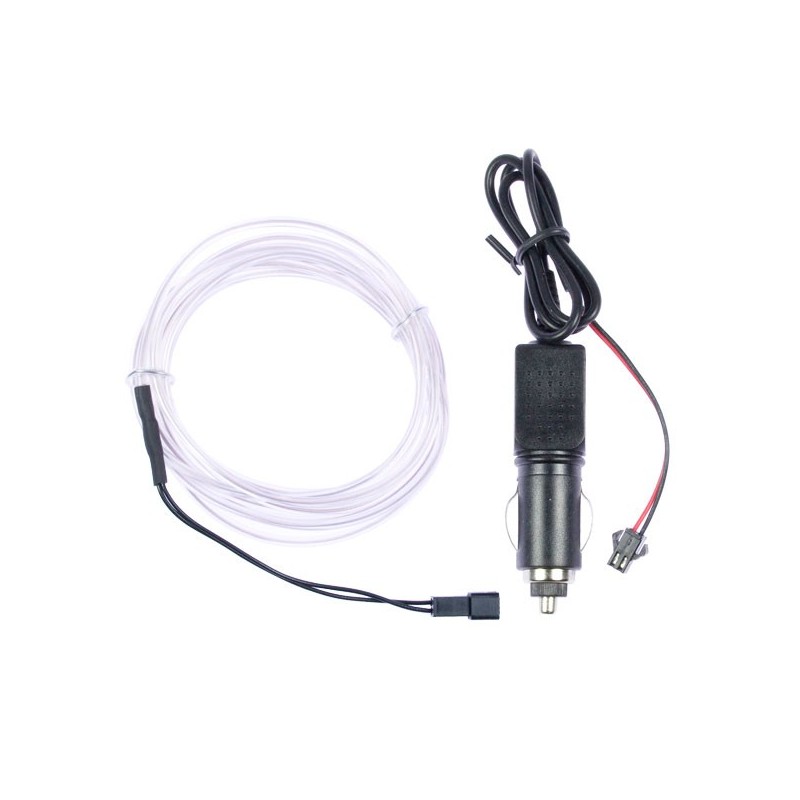 Neon-Schlauch Autotuning weiß - 2m