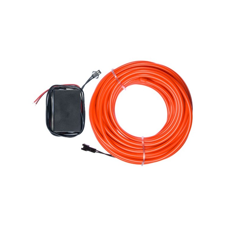 Neonschlauch Autotuning rot - 10m - Durchm. 5mm
