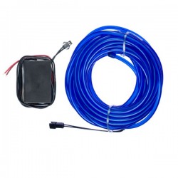 Neon flexible car tuning blue - 10m - diam. 5mm