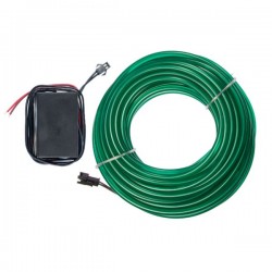 Neón flexible tuning coche verde - 10m - diam. 5mm