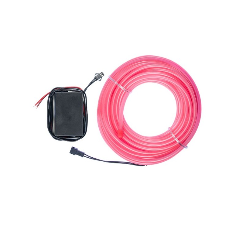 Neonschlauch Autotuning rosa - 10m - Durchm. 5mm