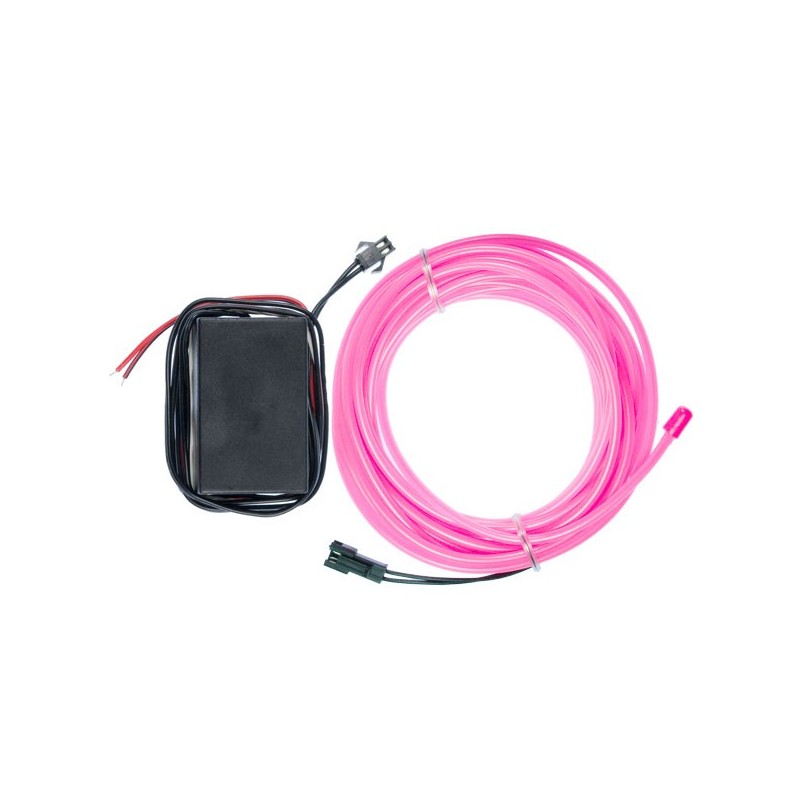 Neón flexible tuning moto rosa - 5m