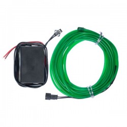 Neon flexible tuning auto vert - 5m - diam. 3mm
