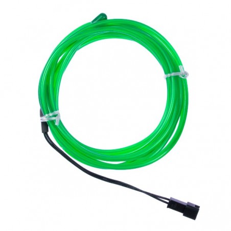 Neon soft and flexible green - 2m - diam. 3mm