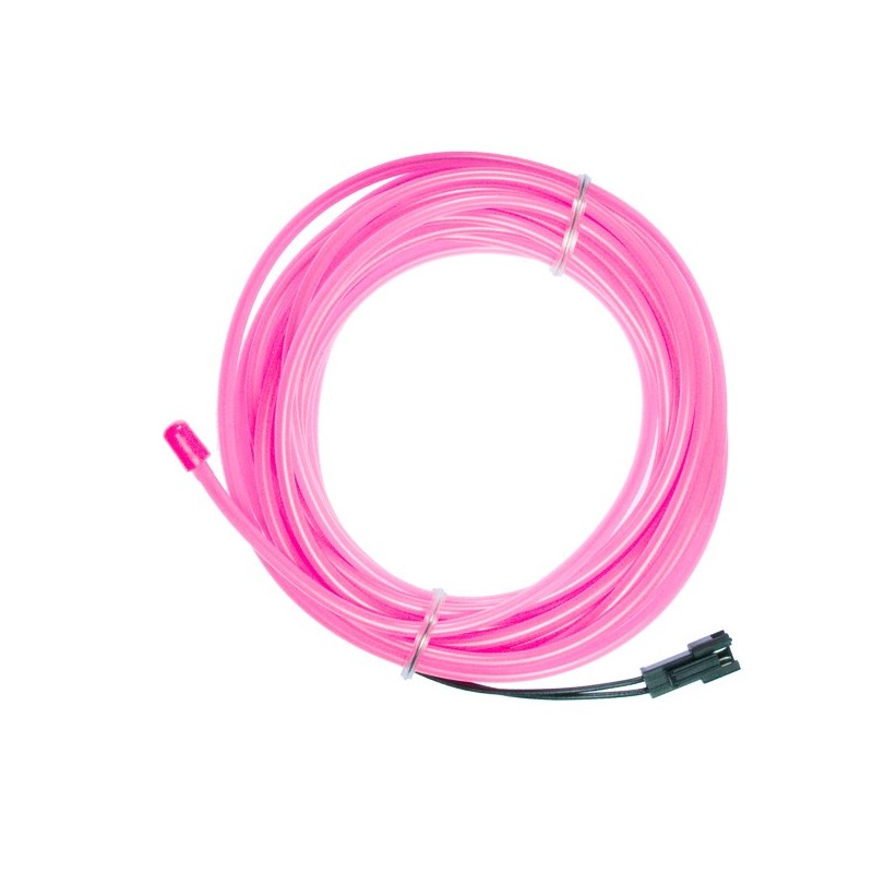 Neon soft and flexible pink - 5m - diam. 3mm