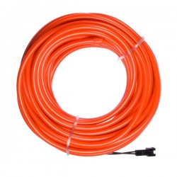 Neon souple et flexible rouge - 10m - diam. 5mm