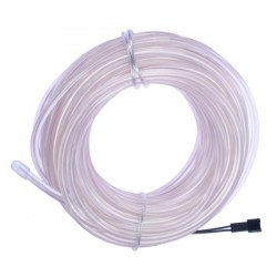Neon weich und flexibel weiß - 10m - Durchm. 5mm
