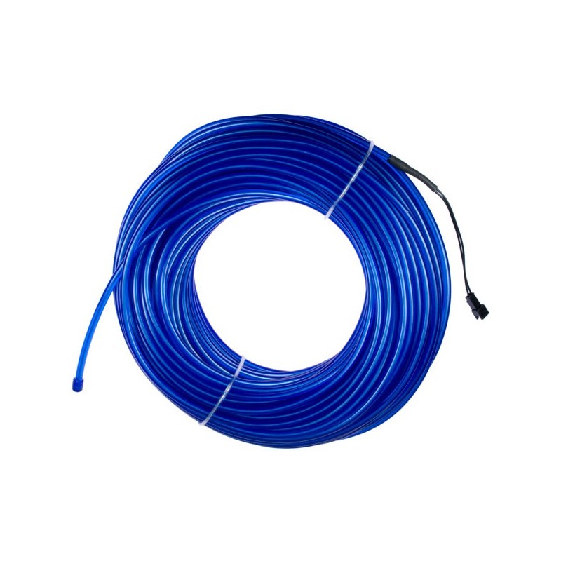 Neon weich und flexibel blau - 50m - Durchm. 5mm