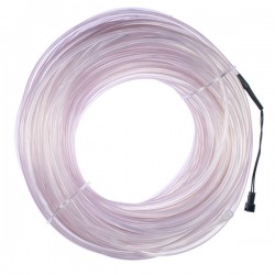 Neon weich und flexibel weiß - 50m - Durchm. 5mm