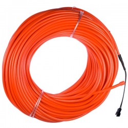 Neón flexible rojo - 50 m - diám. 5 mm