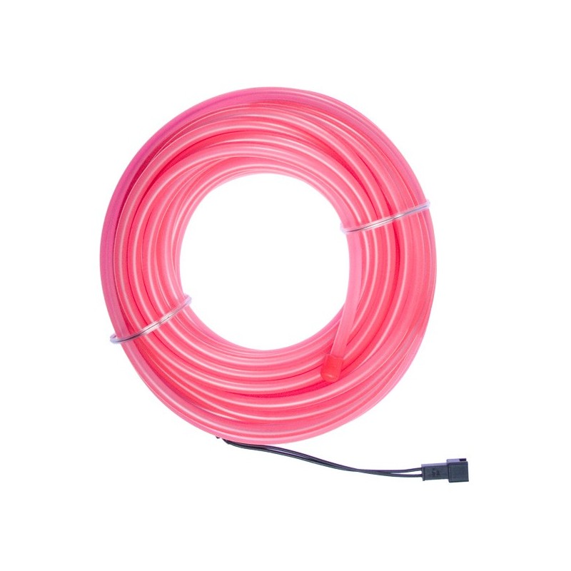 Neon soft and flexible pink - 10m - diam. 5mm