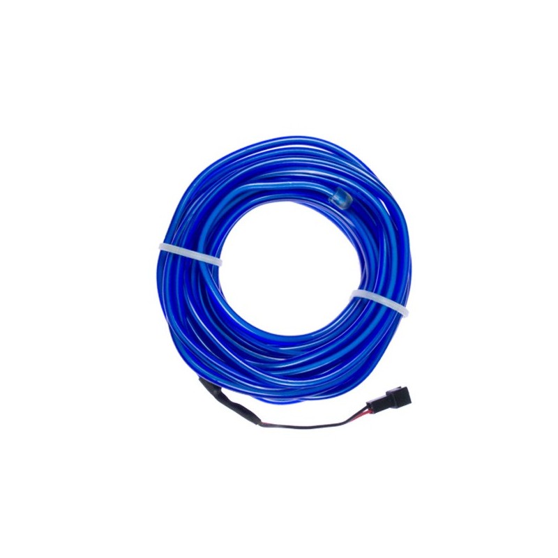 Neon flexiform blue