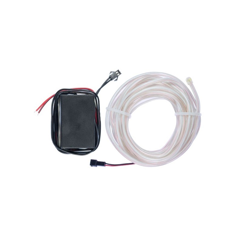 Neón tuning auto flex blanco