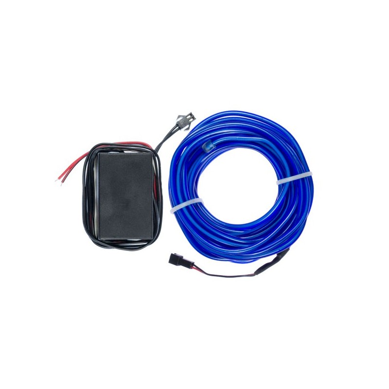 Neon tuning moto flex azul