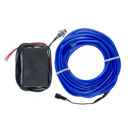 Neon tuning moto flex azul