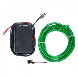 Neon tuning moto flexiforme vert