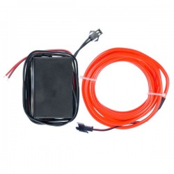 Neon tuning PC flexiforme rouge