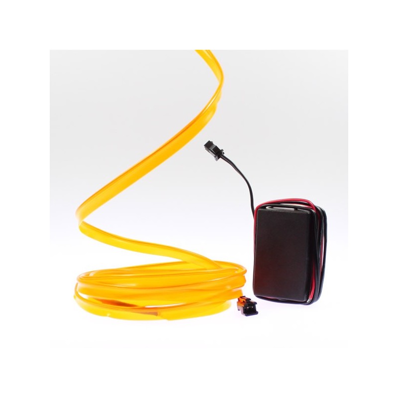 El wire orange motorcycle tuning collar - 2m