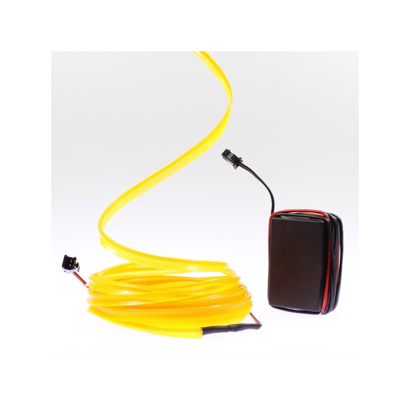 El wire yellow collar 5m - tuning auto