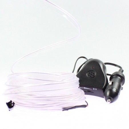 El wire white bezel 5m - car tuning + sound sensor