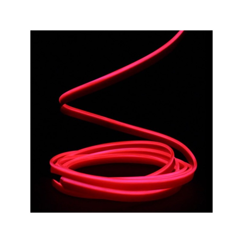 Leuchtfaden rot - 2m