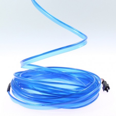 Cable luminoso cuello azul - 5m