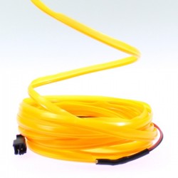 Fil lumineux jaune collerette - 5m