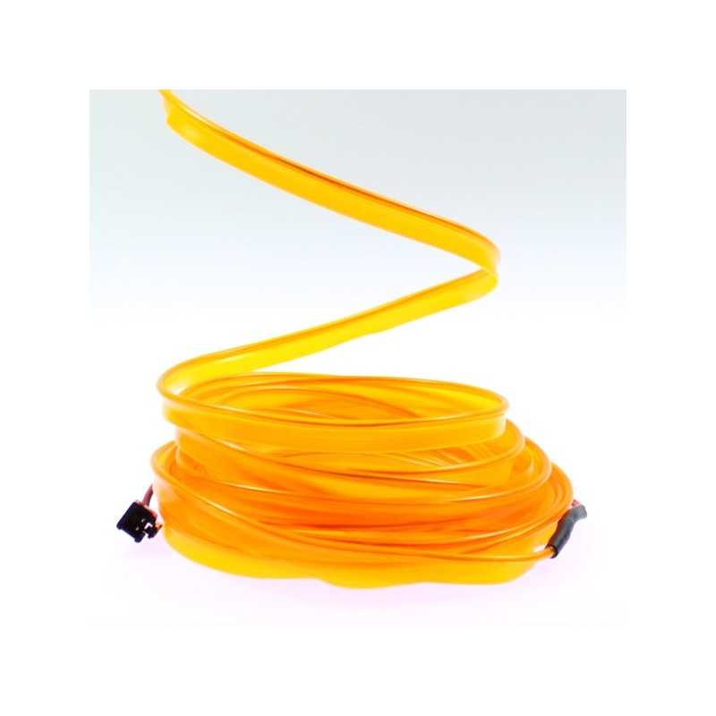 El wire orange collar - 5m