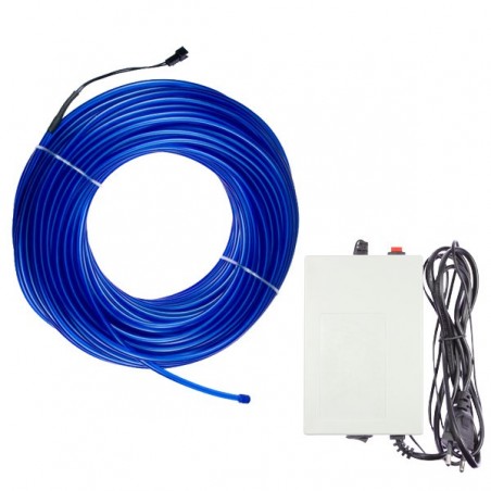 Flexible Neonröhre Hausdeko blau - 50m