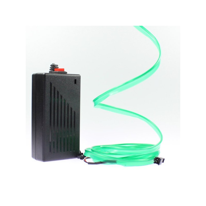 El wire green collar 2m with inverter 220V + flashing