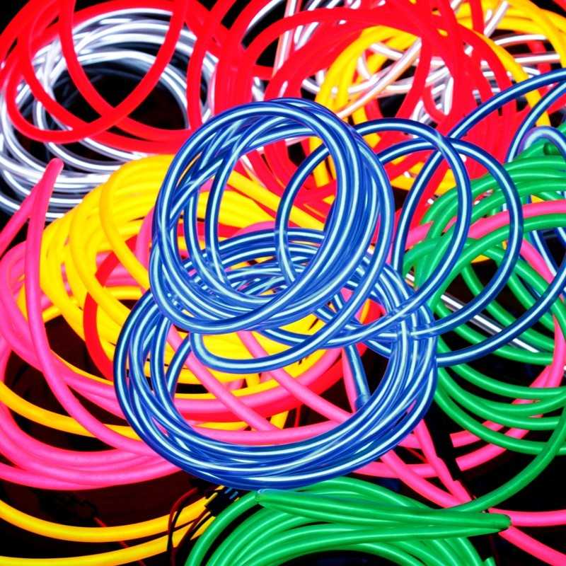 El wires flexible colors