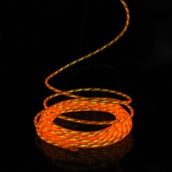 Kit el wire animé orange 2m spécial tuning
