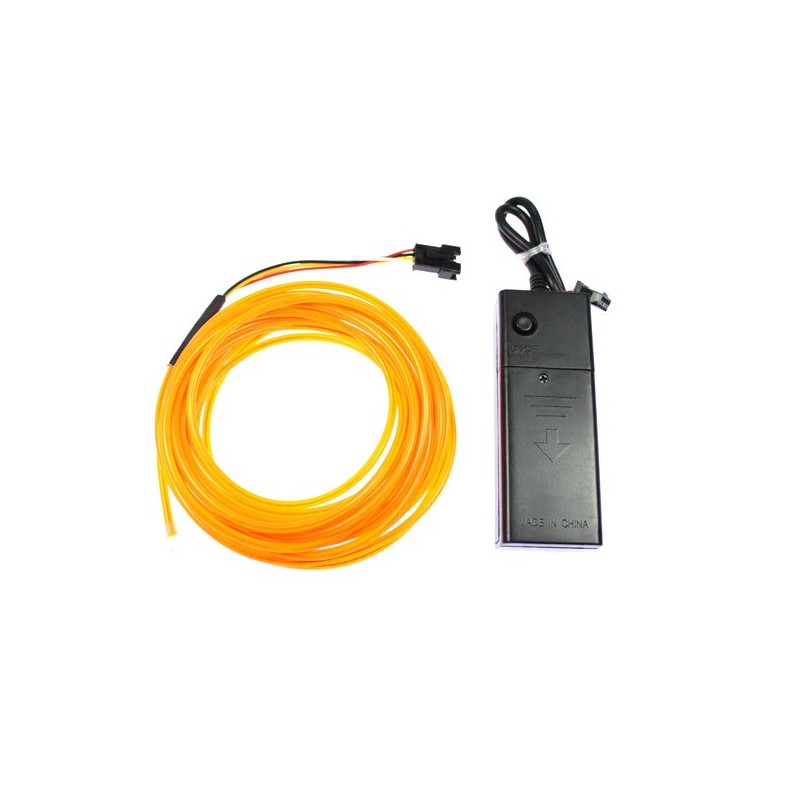 El wire orange batteries