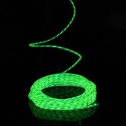 Kit el wire animé vert citron 2m spécial tuning