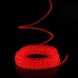 Kit fil électroluminescent animé rouge 2m 220 volts