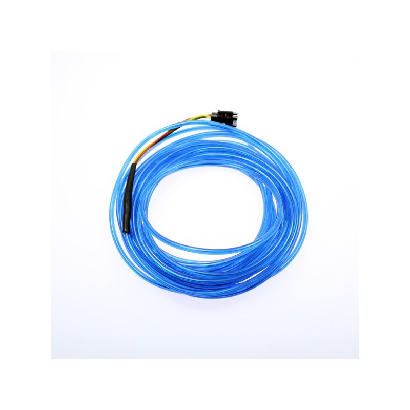 cable de neón azul