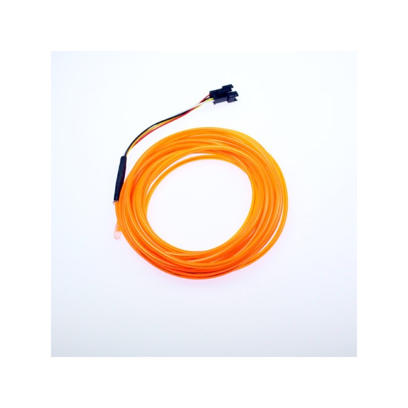 Orange neon wire