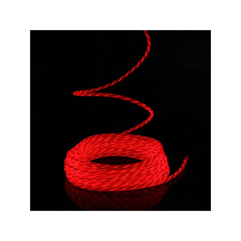 El wire animiert rot 2m Einzelhandel