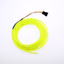 Fil néon vert citron