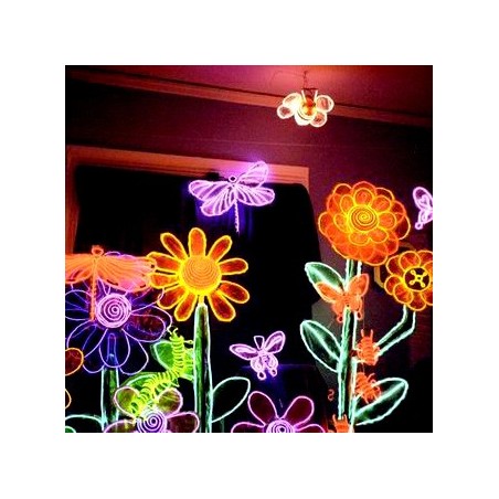 Neon loisir créatif flexiforme fleurs