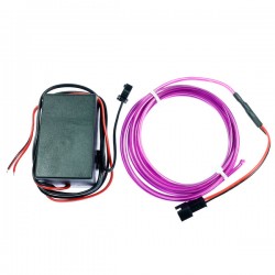 Neon tuning moto flexiforme violet